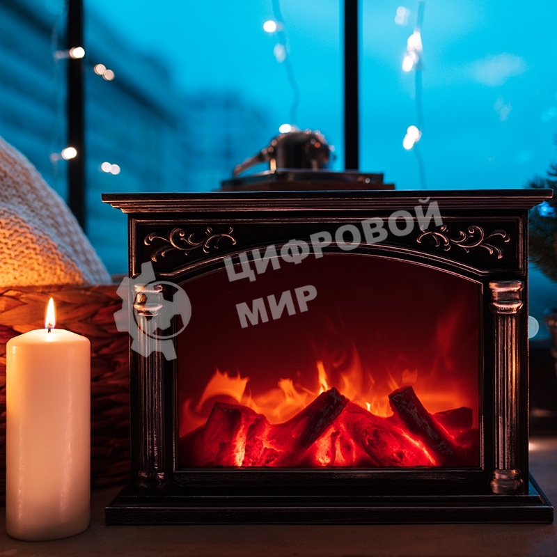 Светодиодный камин Neon-night 