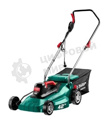 Газонокосилка сетевая, ш/с 420 мм, 11.3 кг ЗУБР 2000 Вт ГСЦ-42-2000