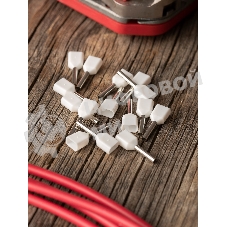 Наконечник штыревой втулочный изол. НШвИ(2) 0.5-8 (уп. 50 шт) EKF nhvi2-0.5-8