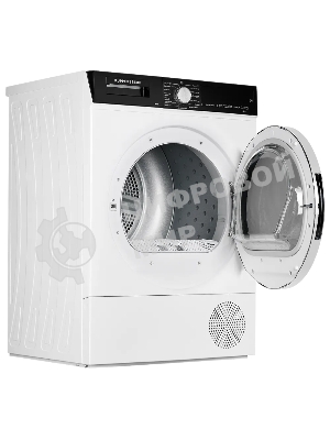 Сушильная машина Kuppersberg DM 560 W белый, 8 кг, сушка - конденсационная, программ - 15, 59.5 x 84.5 x 56.6 см