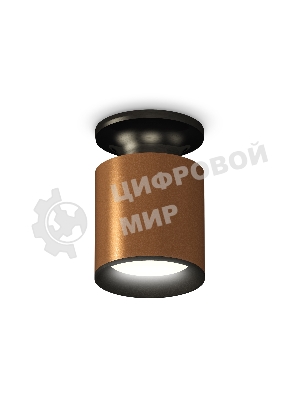 Светильник Ambrella Light XS6304110 SCF/PBK/SBK кофе песок/черный полированный/черный песок MR16 GU5.3