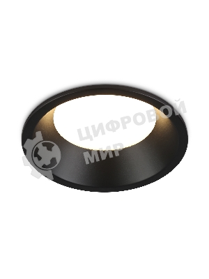 TN6759 BK черный IP44 GX53 max 15W D105*33