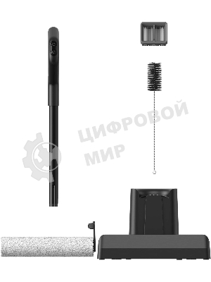 Пылесос вертикальный моющий Dreame G10 Pro черный, питание от аккумулятора, 200 Вт, уборка сухая/влажная, пылесборник 0.7 л