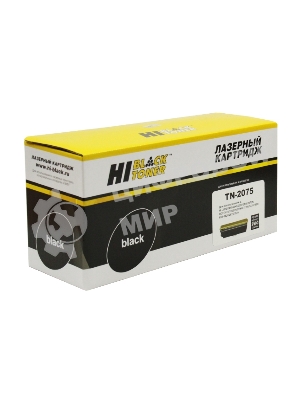 Расходные материалы Hi-Black TN-2075 Тонер-картридж Hi-Black для Brother 2030/2040/2070, 2500 стр.