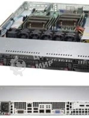 Корпус Supermicro CSE-815TQC-R706CB 1U 750W