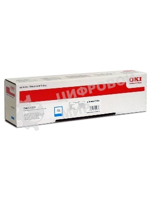 Картридж лазерный Oki C801/821 7.3K (голубой)