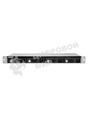 Полка расширения сетевого хранилища без дисков channel QNAP DAS TR-004U 4-Bay 2.5/3.5 SATA Type-C USB 3.1 Gen 1 (5 Gb/s) Direct Attached Storage with Hardware RAID. W/o rail kit RAIL-B02