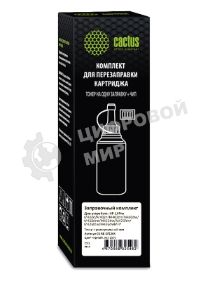 Тонер Cactus CS-RK-CF226X черный флакон 250гр. (в компл.:чип) для принтера HP LJ Pro M402/M426