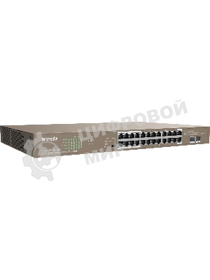 Коммутатор 24PORT 24POE TEG1126P-24-410W Tenda