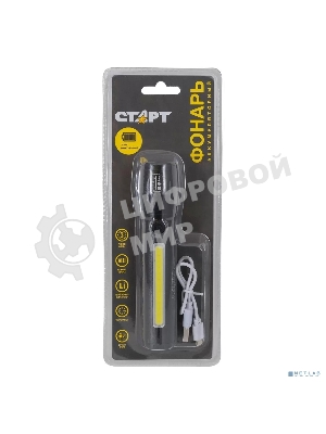 Фонарь СТАРТ (4610116211809) LHE 518-C1 черный 30/120