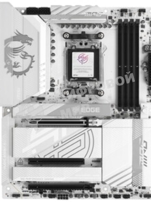 Материнская плата MSI MPG X870E EDGE TI WIFI, AM5, AMD X870E, 4xDDR5, 4xSATA, 4xM.2, 1xPCIe 5.0 x16, 1xPCIe 4.0 x4, 1xPCIe 3.0 x1, 1xHDMI (v2.1), 1xUSB-C 10Gbps, 1x5Gb LAN, Wi-Fi 7, Bluetooth 5.4, 2xUSB-C 40Gbps, 5xUSB-A 10Gbps, 4xUSB-A 2.0, 2x3.5 мм, S/PDIF, 7.1, ATX