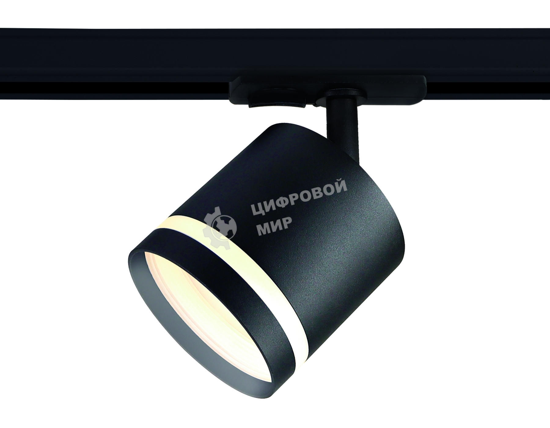 Трековый однофазный светильник Ambrella light GL5372 BK черный GX53 max 12W