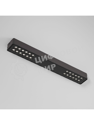25115/LED 16W 4000K / Светильник потолочный светодиодный / черный