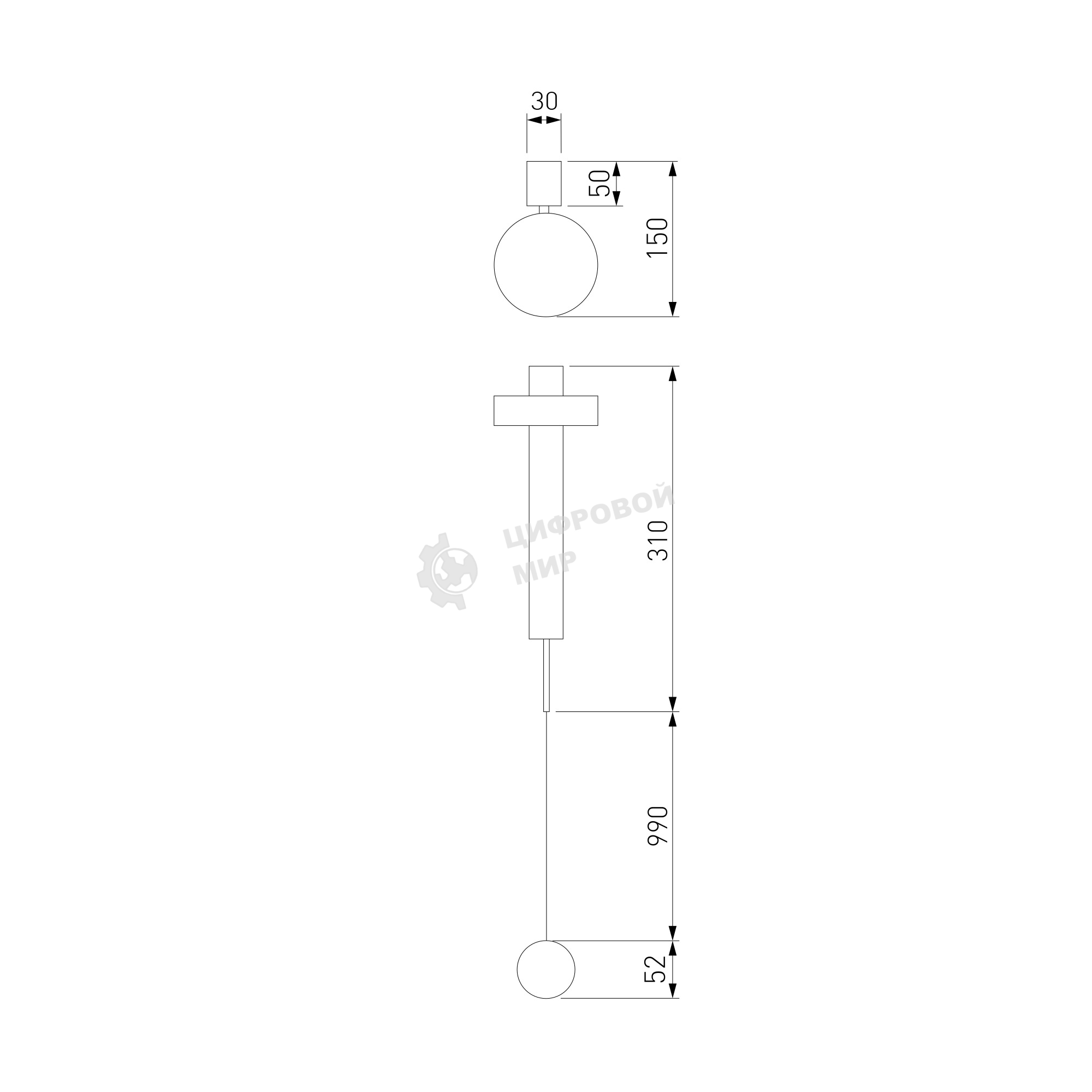 40112/LED / Светильник настенный светодиодный Orco LED латунь