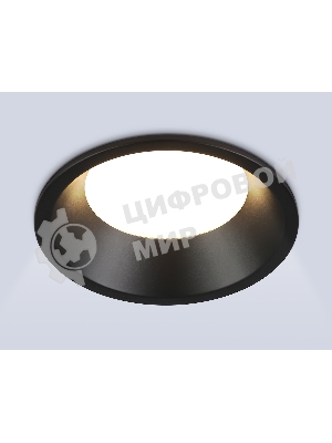 TN6759 BK черный IP44 GX53 max 15W D105*33