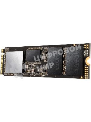 Накопитель SSD XPG SX8200 Pro, 512 Gb, PCIe 3.0 x4, M.2 2280, NVMe, R/W 3350/2350, с радиатором