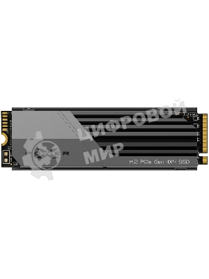 Накопитель SSD SiliconPower XS70, 1Tb, PCIe 4.0 x4, M.2 2280, NVMe, R/W 7300/6000, с радиатором
