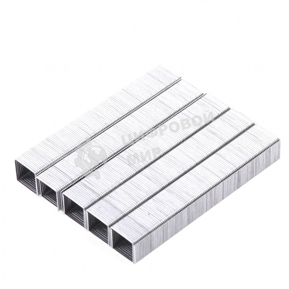 Скобы Sparta 10 мм, для мебельного степлера, тип 53, 1000 шт.