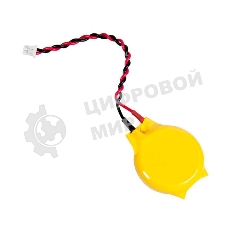 Батарейка CMOS CR2032 с коннектором, 3 В