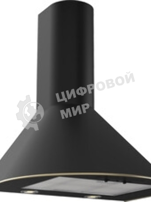 Вытяжка каминная Elikor Эпсилон 60П-430-П3Л медный антик/золотистый, 60 см, 430 куб. м/ч, 54 дБ