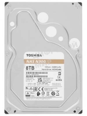 Жесткий диск HDD Toshiba N300 NAS SATA3 3.5