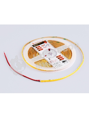 Светодиодная лента Ambrella light GS4611 COB 400Led/10W m/ 24V IP20 3000K/ 5m*5mm*2.1mm (2 конт.)