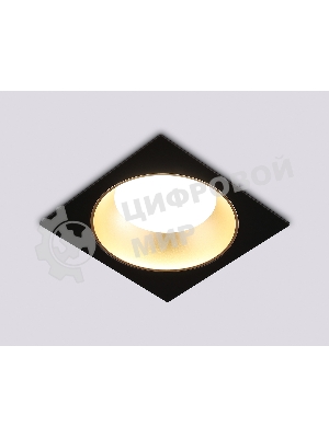Светильник Ambrella light TN52340 SBK/SGD черный песок/золото песок GX53 max 12W 115*115*25