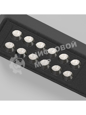 25115/LED 16W 4000K / Светильник потолочный светодиодный / черный