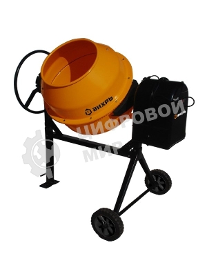 Бетономешалка Вихрь БМ-180 (74/1/4) 800 Вт, 180 л, чугунный венец, 32 об/мин