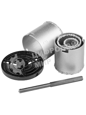 Набор коронок KRAFTOOL 3340_z01кольцевые с напылением из карбида вольфрама 4шт 33-53-67-73мм