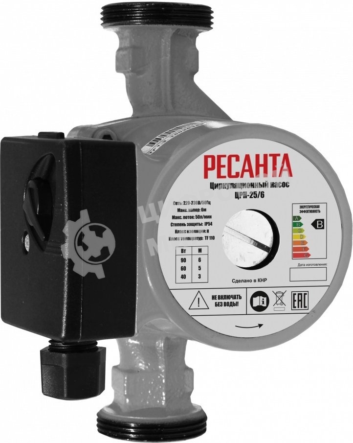 Насос садовый циркуляционный Ресанта ЦРН-25/6 90Вт 3000л/час (77/7/2)