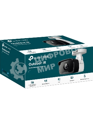 Камера 3MP Outdoor Bullet Network CameraSPEC: H.265+/H.265/H.264+/H.264