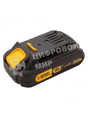 Батарея аккумуляторная Denzel IB-18-2.0, Li-Ion, 18 В, 2,0 А·ч