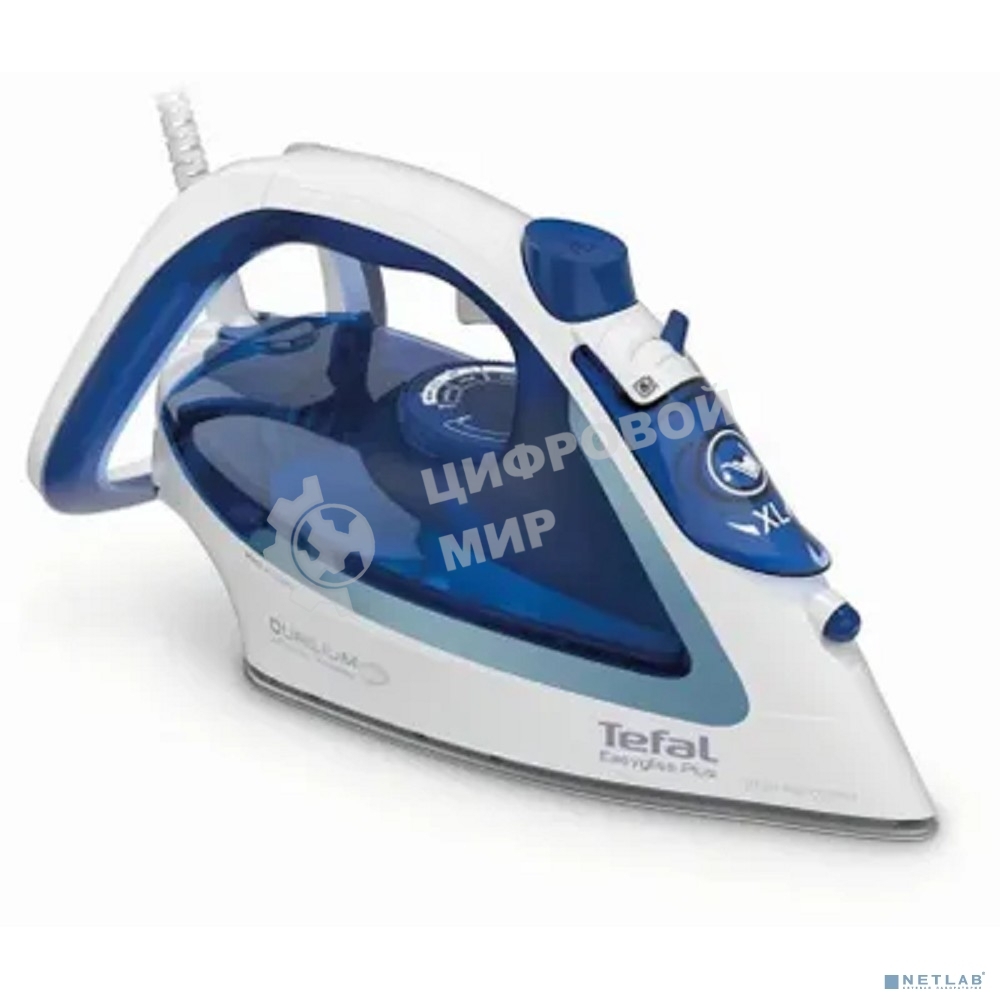 Утюг Tefal FV5715E0, 2200Вт, голубой/белый