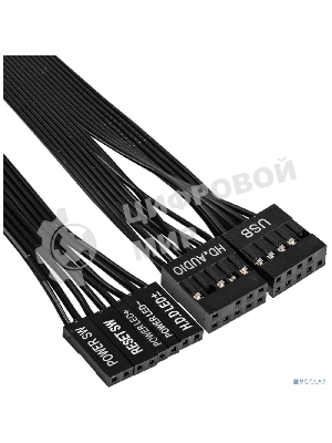 Компьютерный корпус Minitower ExeGate BAA-308-AAA350 (mATX, БП AAA350 с вент. 8см, 2хUSB, HD Audio, черный)