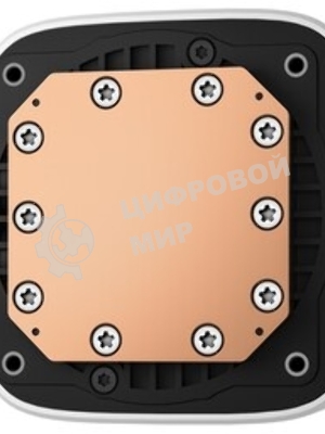 Система жидкостного охлаждения Deepcool LE360 WH V2 ARGb белый 120мм алюминий+медь 2100rpm 31.6db 4-pin 300W
