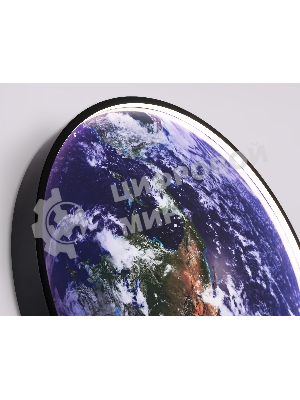 Настенно-потолочный светодиодный светильник Ambrella light FW11131 BK черный 15W LED 3000-6400K D240*38