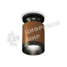Светильник Ambrella Light XS6304111 SCF/PBK кофе песок/черный полированный MR16 GU5.3 (N6902, C6304, N6131)