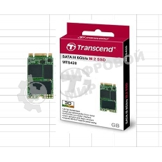 Накопитель SSD 240GB Transcend MTS420, 3D NAND, M.2[R/W - 560/500 MB/s]