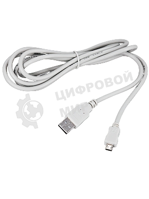 Кабель USB Rexant (шт. micro USB - шт. USB A) 3 метра, серый
