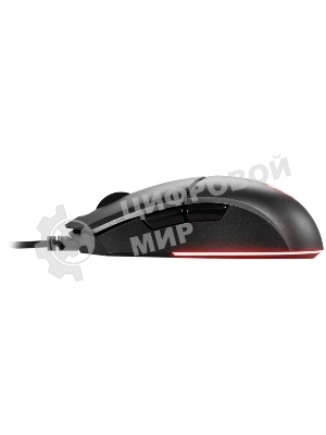 Мышь проводная MSI Clutch GM11 черный, 5000 dpi, USB, кнопки - 6