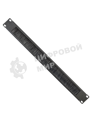 Кабельный органайзер c щеточным вводом ExeGate BP19-1UM (19