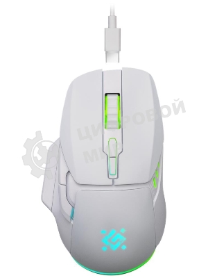 Мышь беспроводная Defender Stix GM-009 белый, 3200 dpi, радиоканал, USB, кнопки - 7