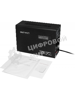 Стабилизатор напряжения Smartwatt AVR Triac 1000TW 1000ВА черный