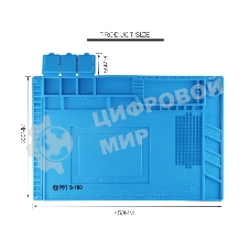 Резиновый коврик для работы с телефонами/планшетами с магнитными ячейками для мелких деталей 452х292