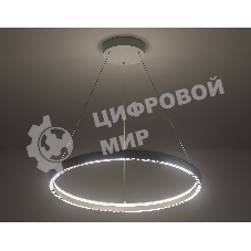 Подвесной светодиодный светильник Ambrella light FL5851 WH белый 35W 3000K/4200K/6400K D600*600 (без ПДУ)