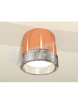 Светильник Ambrella Light XS8122020 PPG/CL золото розовое полированное/прозрачный GX53 (C8122, N8480)