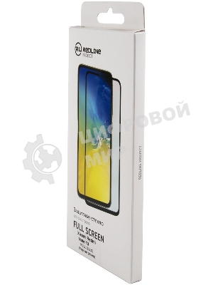 Защитное стекло для экрана Redline УТ000024054 черный для Xiaomi Redmi Note 10/10s прозрачная