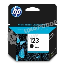Картридж струйный HP 123 (F6V17AE) черный, 120 стр., для DeskJet 2130