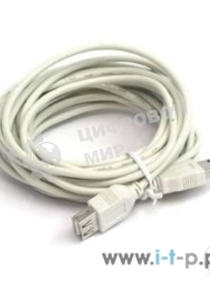 Кабель Gembird PRO USB 2.0 удлинительный 1.8м AM/AF позол. контакты, пакет